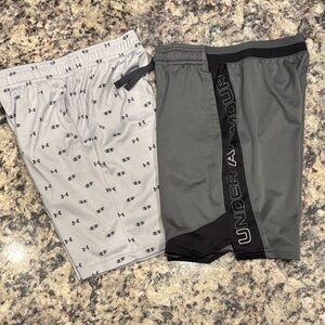 Under Armour Light Gray and Dark Gray Shorts bundle
